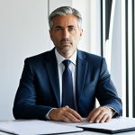 Home 11 A focused, professional adult in a modern, tailored business suit, sitting at a sleek desk in a sunlit contemporary Italian office. The person's expression conveys calm determination and thoughtful focus, subtly suggesting mental growth and adaptability. The background features abstract, subtle graphical lines representing neural pathways. Professional studio photography style, high resolution, soft lighting, fully clothed, modest clothing, appropriate attire, professional dress, perfect anatomy, correct proportions, natural pose, well-formed hands, proper finger count, natural body proportions, safe for work, appropriate content, professional, family-friendly.